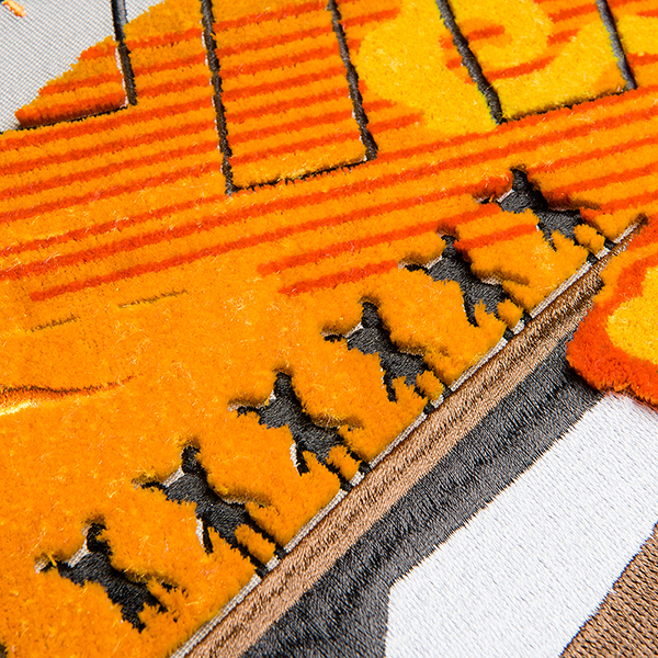 The difference between toothbrush embroidery and chenille