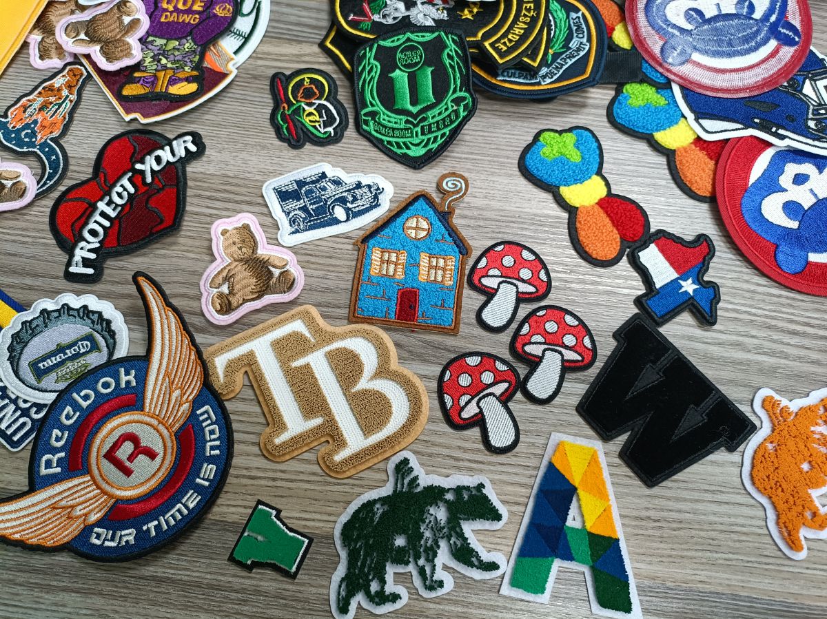 Toothbrush embroidery