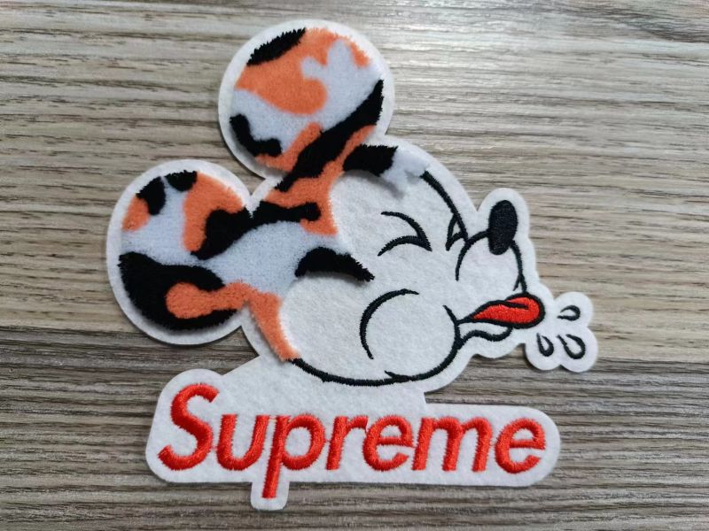 Toothbrush embroidery