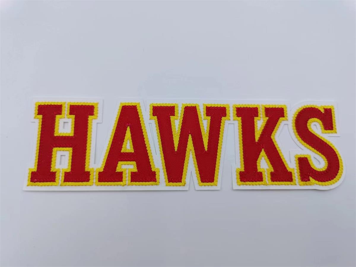 Flat embroidery